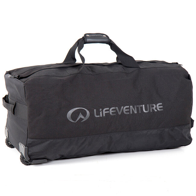 Lifeventure Reisetasche mit Rollen 120 l, schwarz