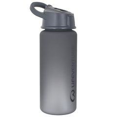 Lifeventure Flip-Top Wasserflasche 750 ml, grau
