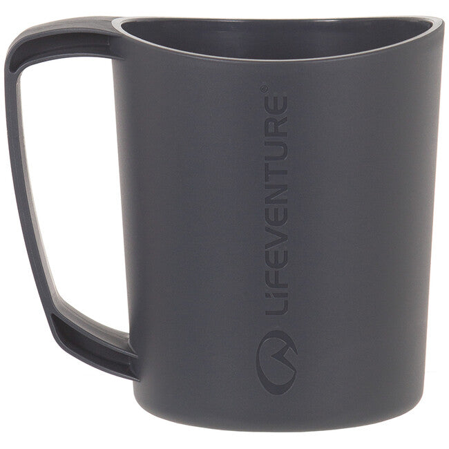 Lifeventure Ellipse Großer Becher 450 ml, graphit