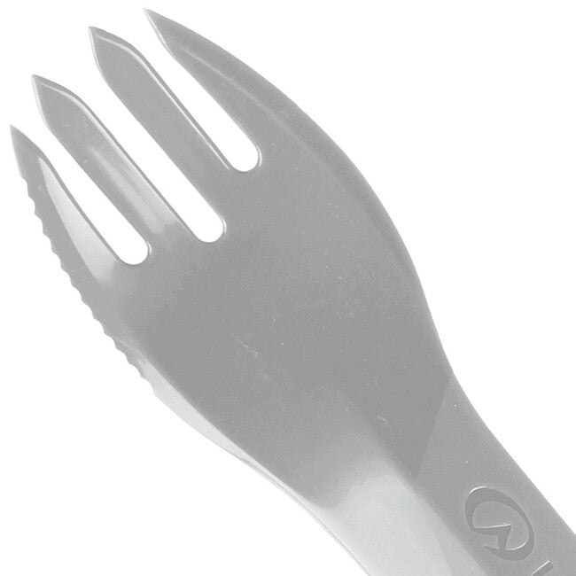 Lifeventure Ellipse Spork Kunststoff-Besteck, hellgrau