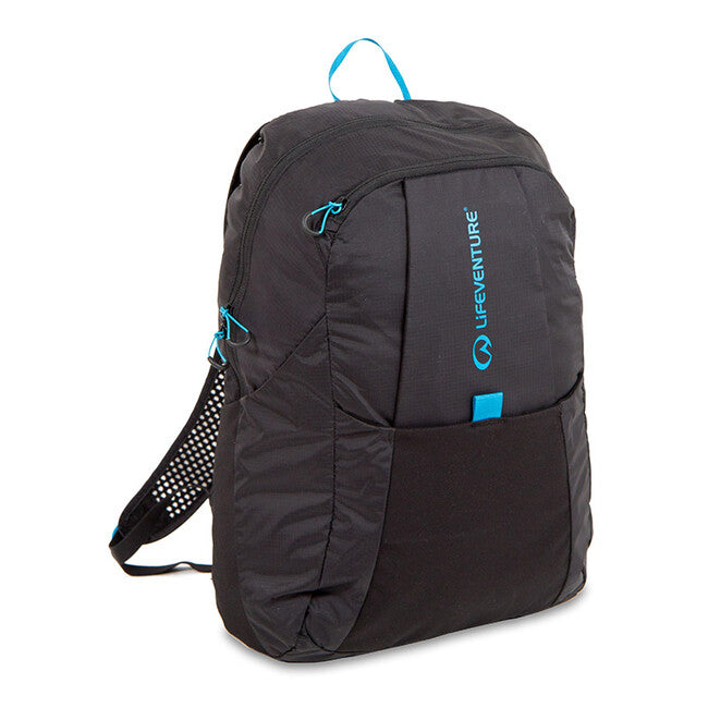 Lifeventure faltbarer 25 l rucksack, schwarz