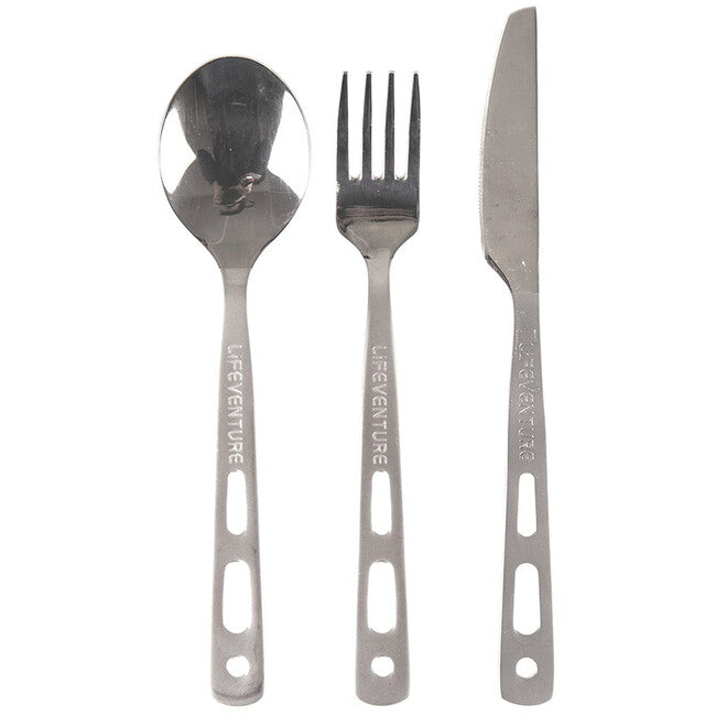Lifeventure Basic Messer-Gabel-Löffel-Set