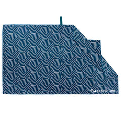 Lifeventure Bedrucktes SoftFibre Trek Handtuch Riese, navy blau