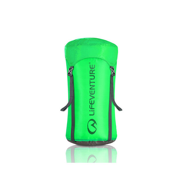 Lifeventure Ultraleicht-Kompressionssack wasserdichter 15 l, grün