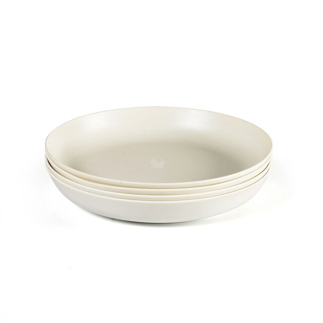 Light My Fire RamenPlate BIO-Kunststoffteller-Set 4tlg, creme