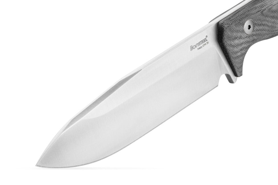 Lionsteel Langer Dolch mit Micarta-Griff T6 CVB CPM 3V