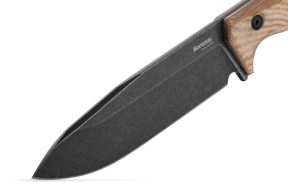 Lionsteel Langer Dolch mit Micarta-Griff T6B CVN