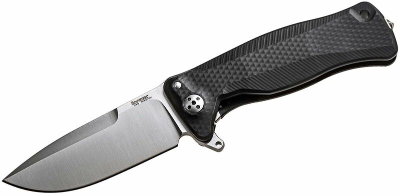 Lionsteel SR11A BS Comfort taschenmesser mit stabilem Titanrahmen