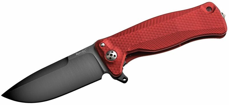 Lionsteel SR11A RB Comfort taschenmesser mit stabilem Titanrahmen