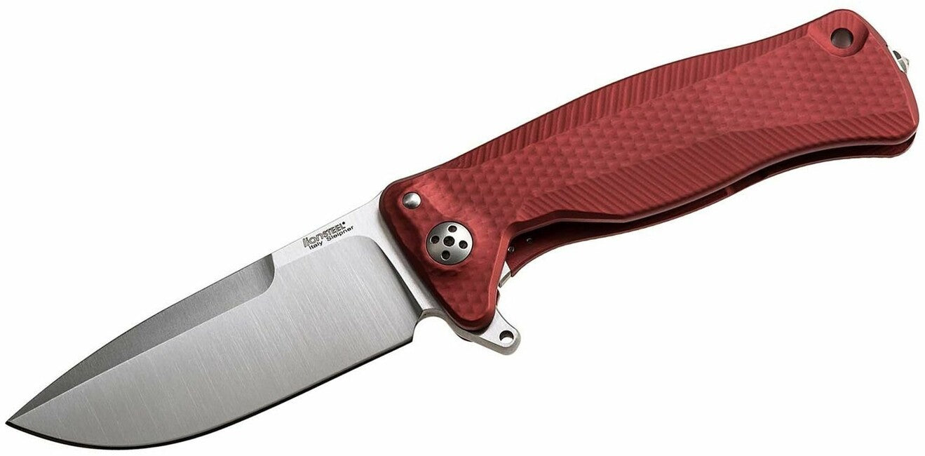 Lionsteel SR11A RS Comfort taschenmesser mit stabilem Titanrahmen