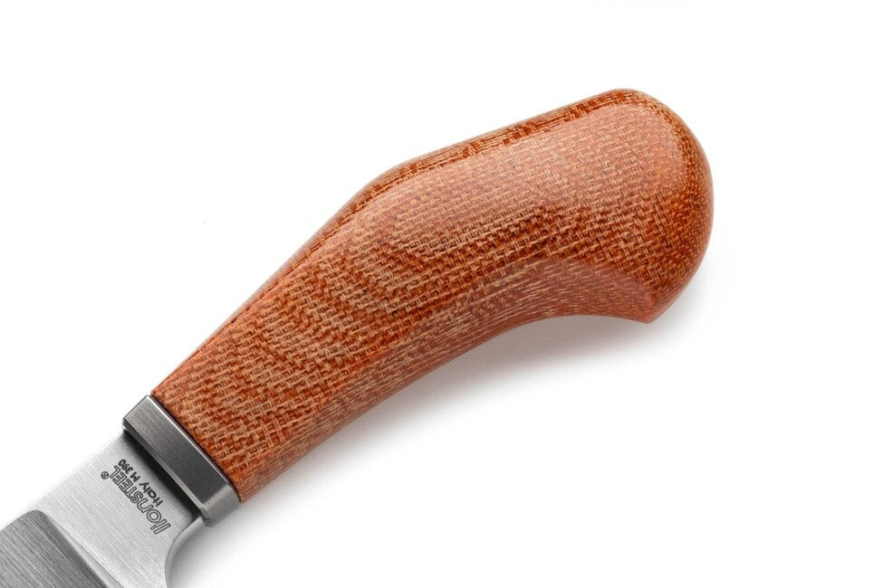 Lionsteel WILLY WL1 CVN Messer mit feststehender Klinge und Micarta-Griff
