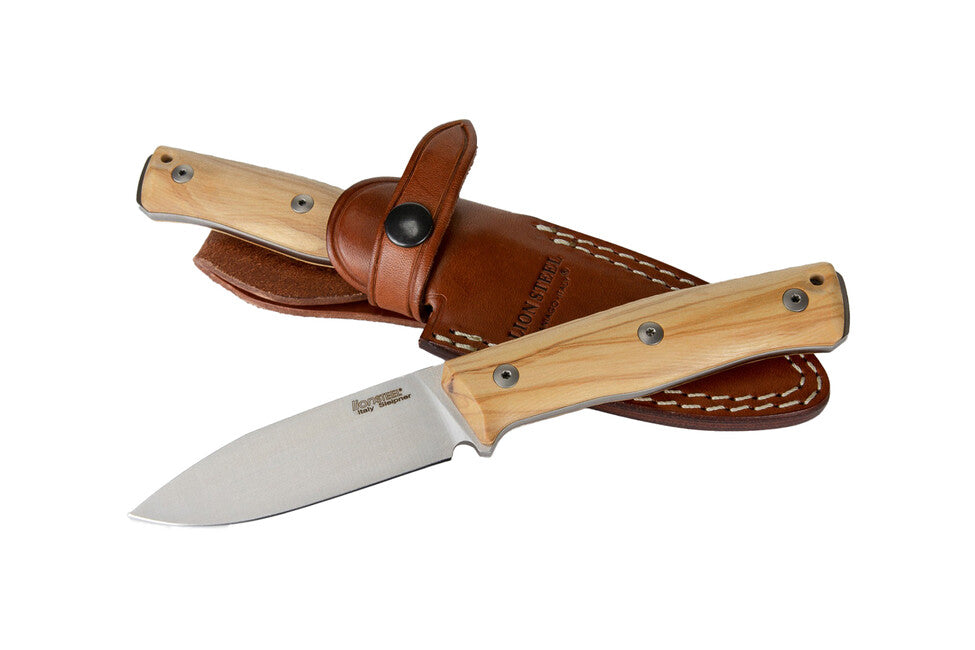 Lionsteel Sleipner B35 UL bushcraft mit fester klinge aus stahl messer