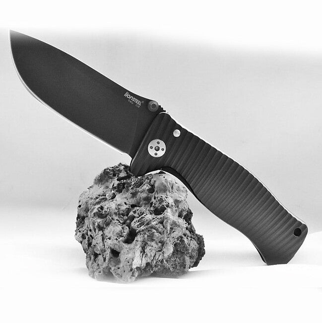 Lionsteel SR1A BB robustes schwarzen klinge taschenmesser