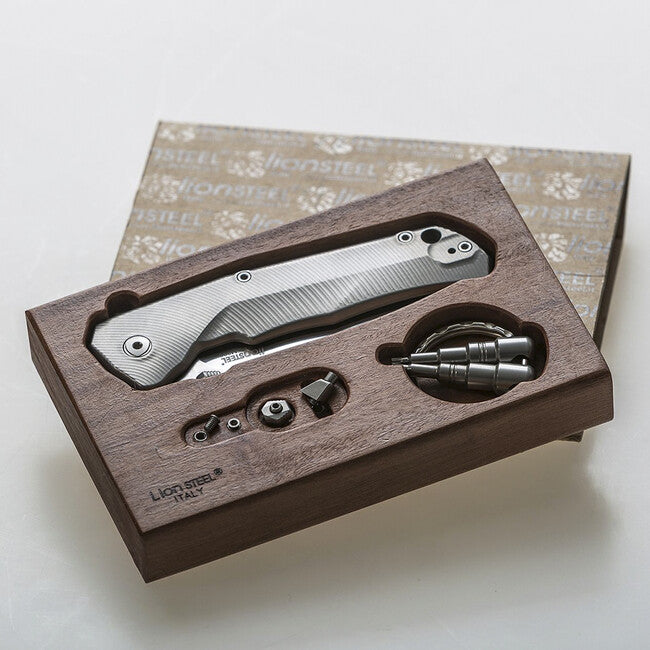 Lionsteel TRE BR Sehr robustes taschenmesser mit klinge M390