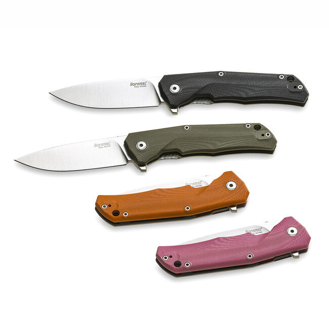 Lionsteel M390 TRE GBK Sehr robustes taschenmesser mit Klinge