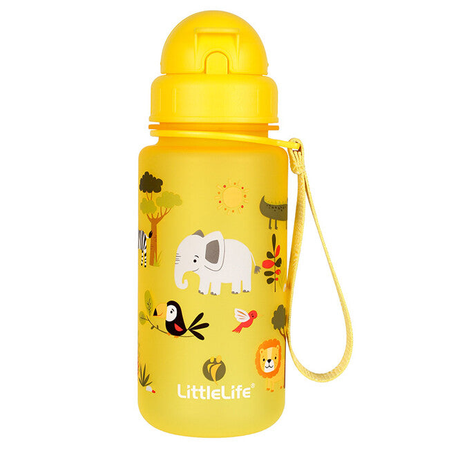 LittleLife Baby Wasser- oder Saftflasche Wasserflasche 400 ml, safari