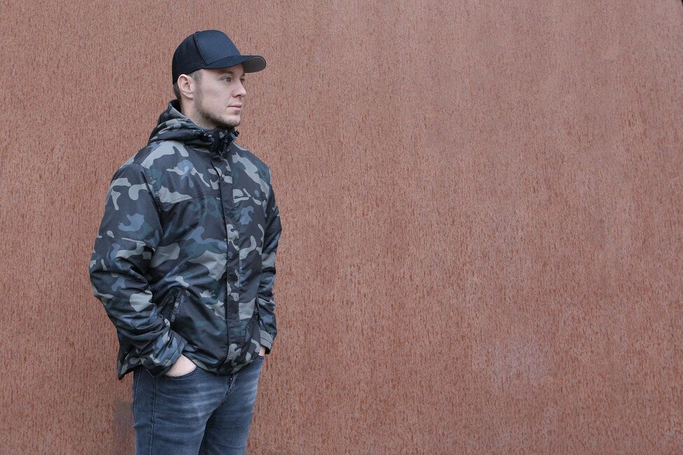 Brandit Windbreaker Frontzip-Jacke, woodland