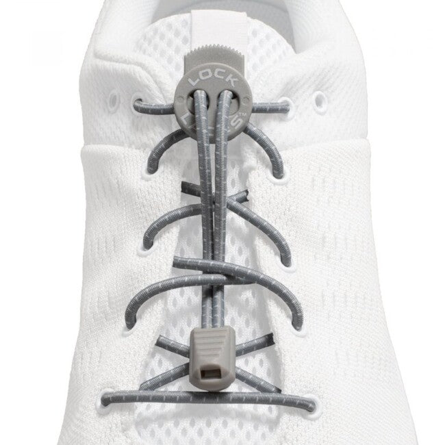 Lock Laces Schnürsenkel,cool grey