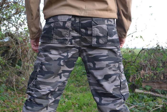 Loshan Lorenzo Pants, Camo Grey
