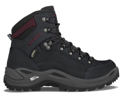 LOWA Renegade GTX Mid Ls Trekkingschuhe für Damen, bl/burg