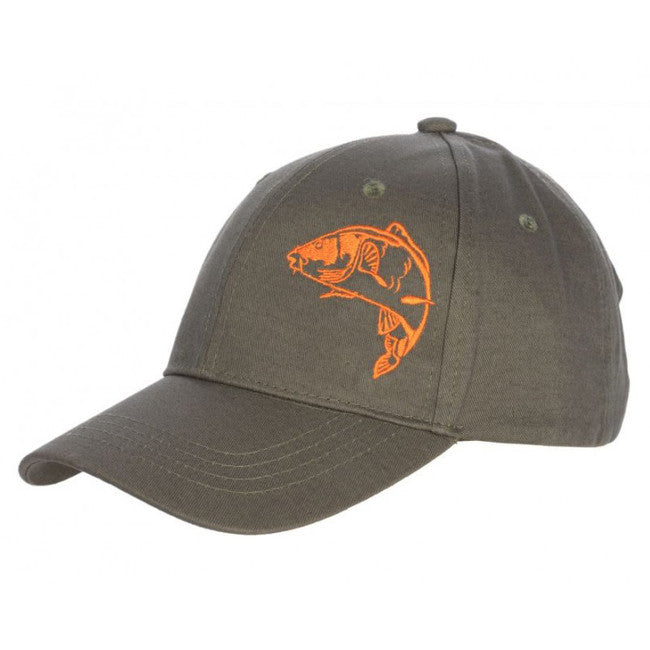 M-Tramp Fish Baseballcap, olive