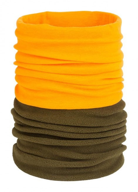 M-Tramp Schlauchschal orange-olivgrün