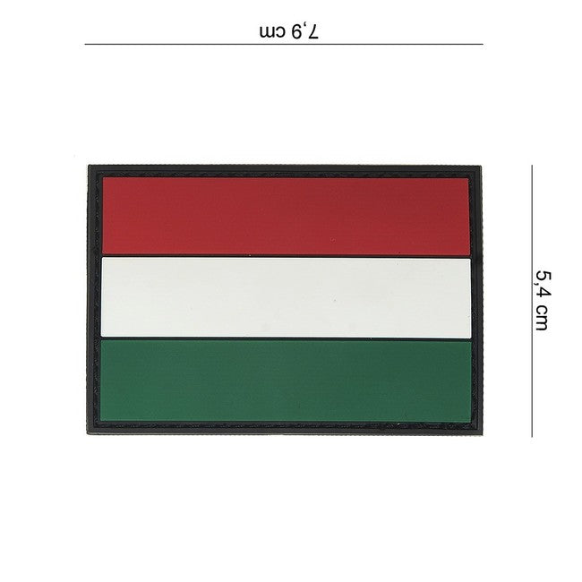 WARAGOD Hungary PVC Klettabzeichen