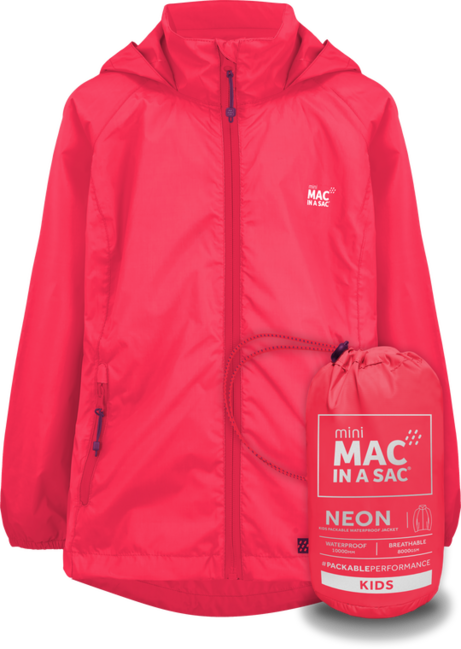 Mac in a Sac Origin 2 Kids wasserdichte jacke, watermelon