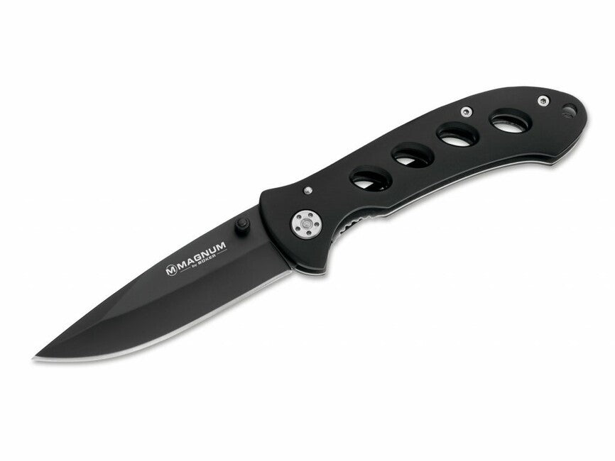 BÖKER Magnum Shadow taschenmesser 8,3 cm, schwarz, aluminium