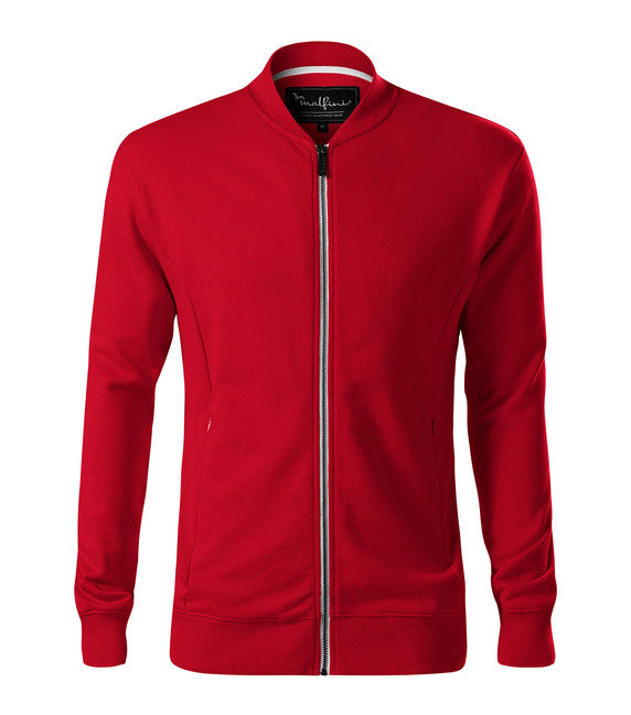Malfini Sweatshirt Bomber 320g/m2, rot