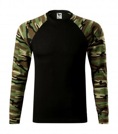 Camouflage-Langarmshirts