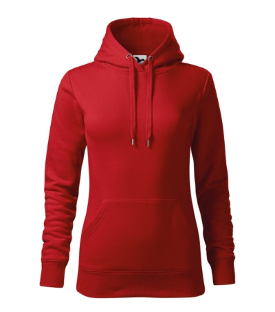 Malfini Cape damen-Kapuzenpullover, rot