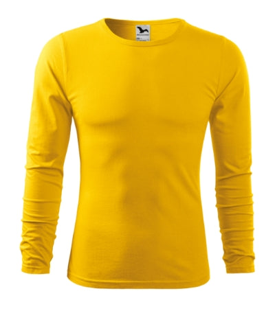 Malfini Fit-T LS herren Langarm-T-shirt, gelb