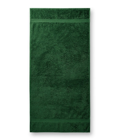 Malfini Terry Towel Baumwoll-Handtuch 50x100cm, flaschengrün