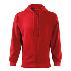 Malfini Trendy Zipper Herren-Sweatshirt 300g/m2, rot