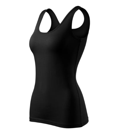 Malfini Triumph damen-Top, schwarz 180g/m2