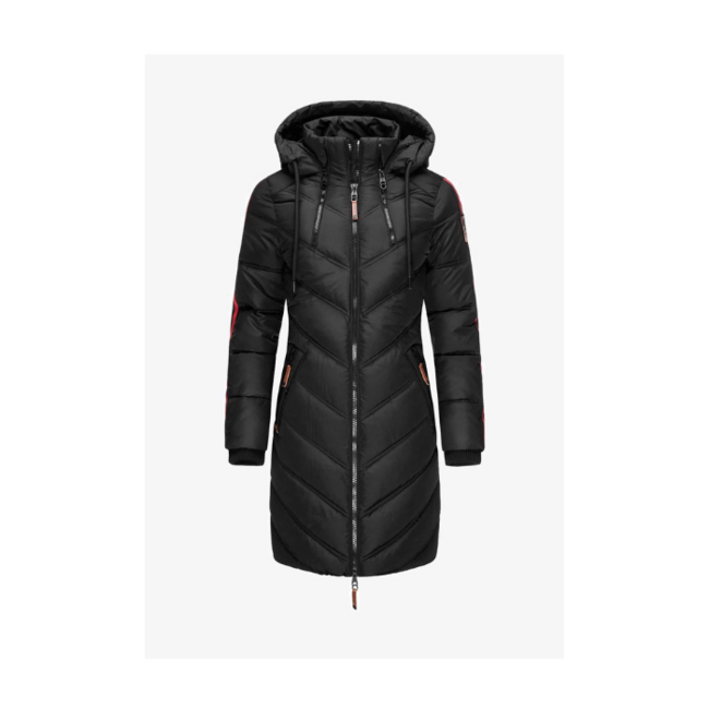 Marikoo ARMASA damen-Winterjacke, schwarz