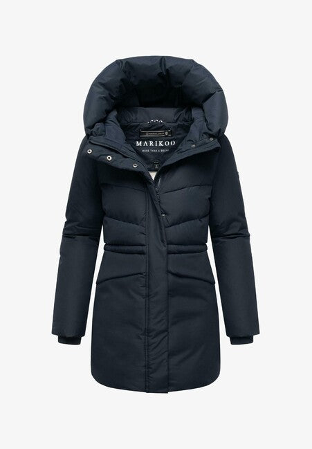 Marikoo Delilah16 damen Winterjacke mit Kapuze, marineblau