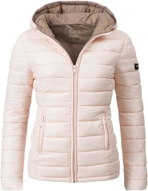 Marikoo Lucy damen-Übergangsjacke mit Kapuze, rose
