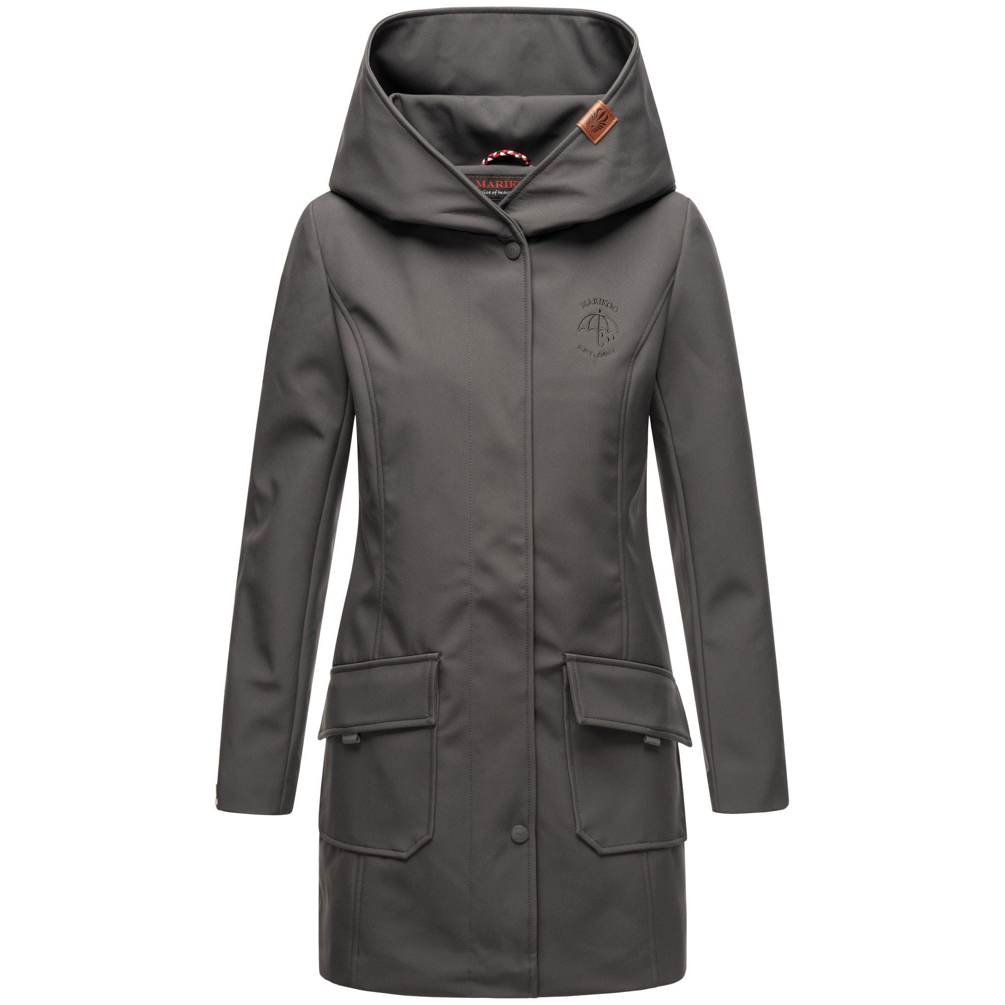 Marikoo Mayleen dámska softshell bunda, anthracite