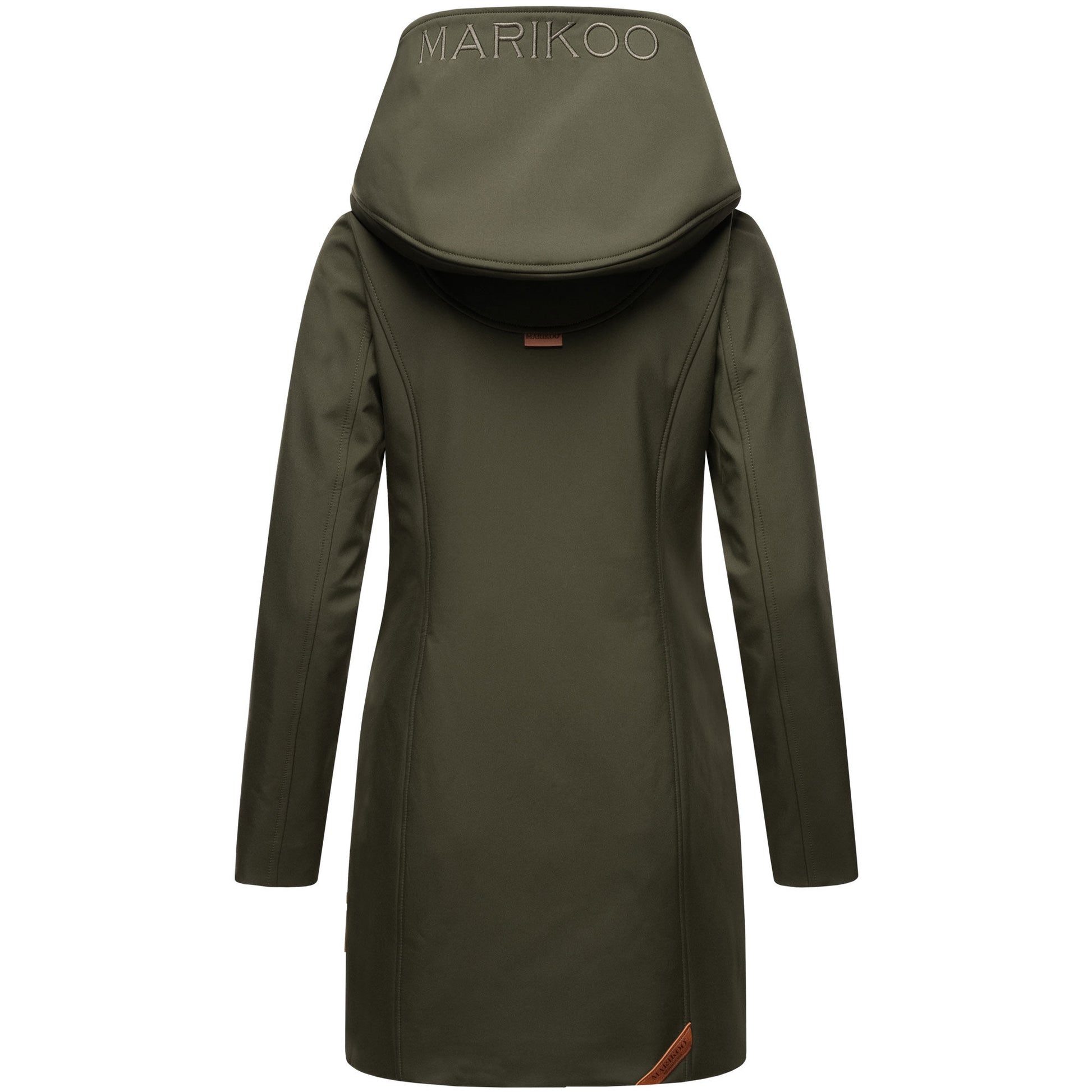 Marikoo Mayleen dámska softshell bunda, olivová