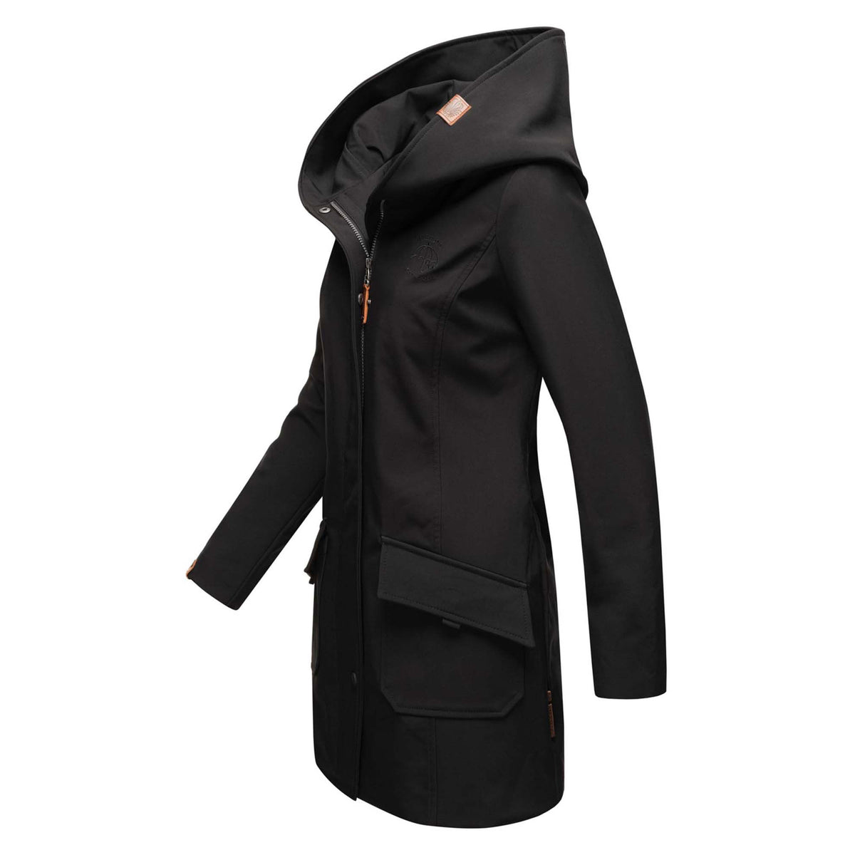 Marikoo Mayleen dámska softshell bunda, čierna