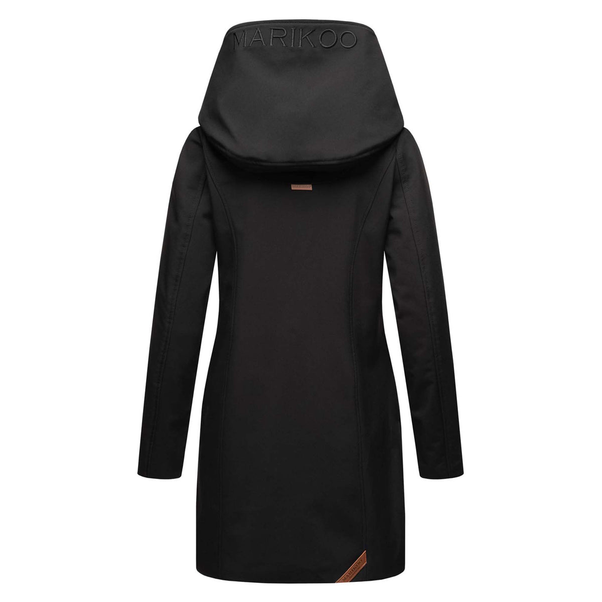 Marikoo Mayleen dámska softshell bunda, čierna