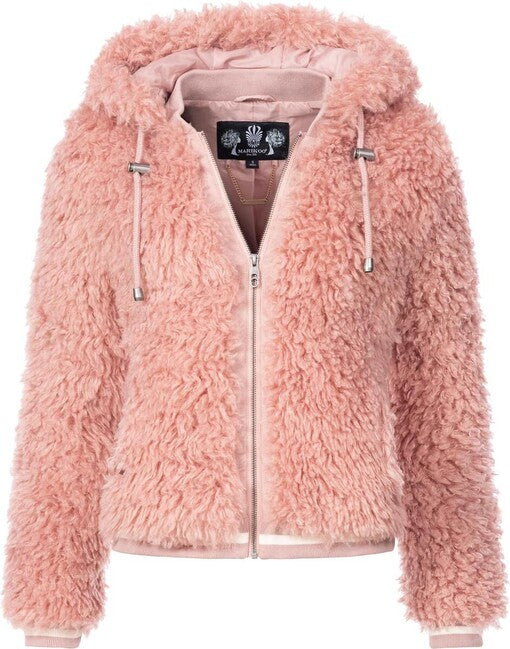 Marikoo PUDERZUCKERWOLKCHEN damen-Winterjacke, rose