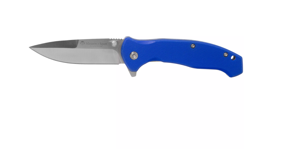 Maserin Messer Sporting CM 17,5 -G10, blau