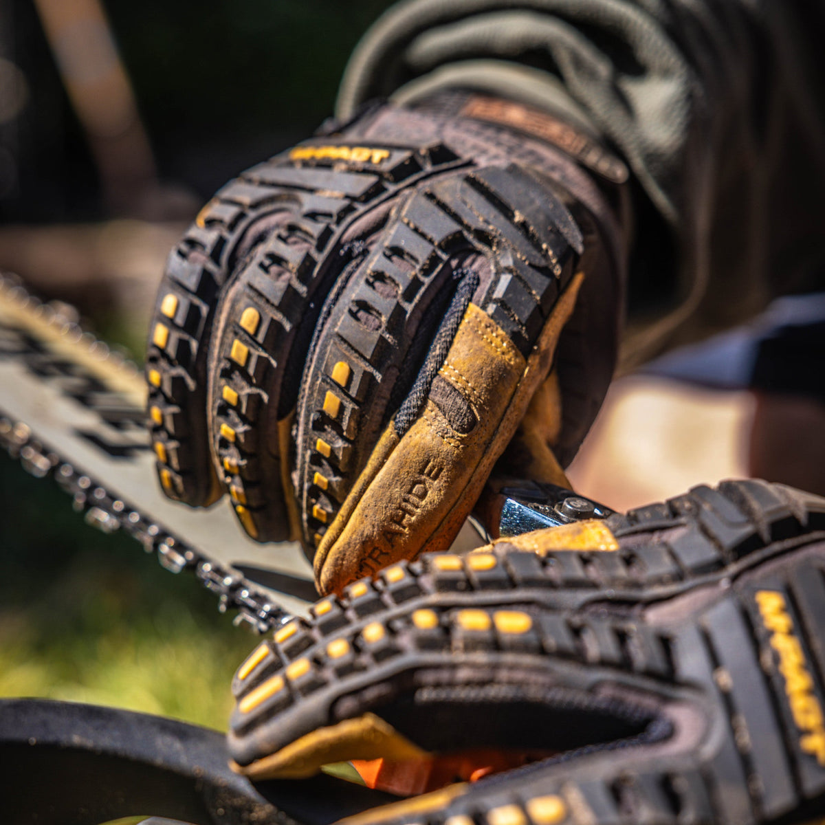 Mechanix Wear Durahide M-Pact Leder Arbeitshandschuhe