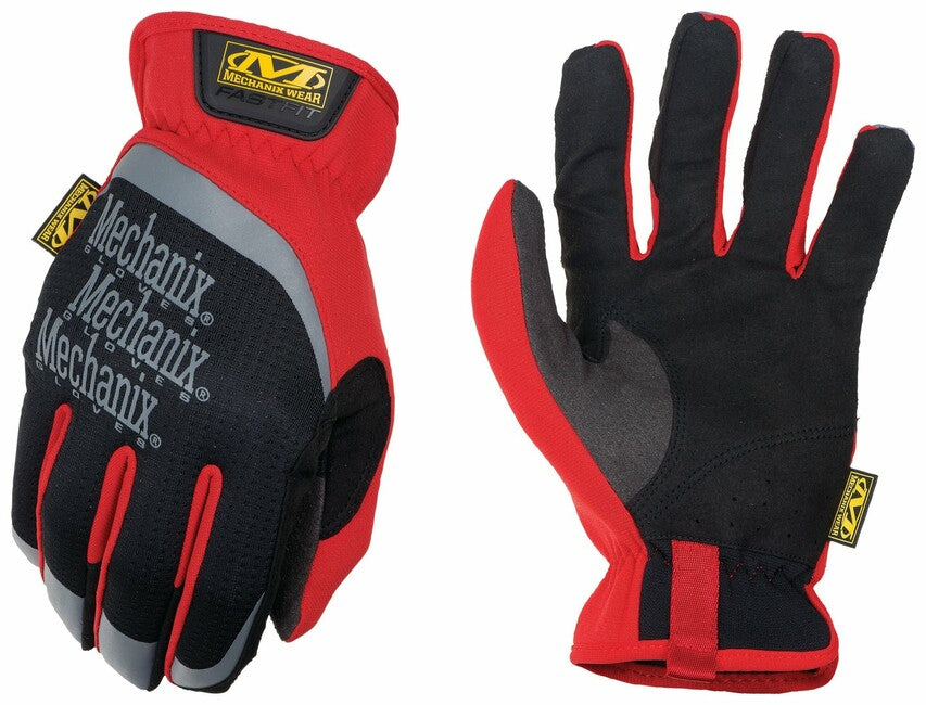 Mechanix FastFit rokavice, črna/rdeča