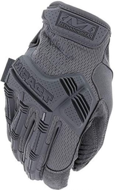 Mechanix Wear M-Pact handschuhe mit Stoßschutz, wolf grey