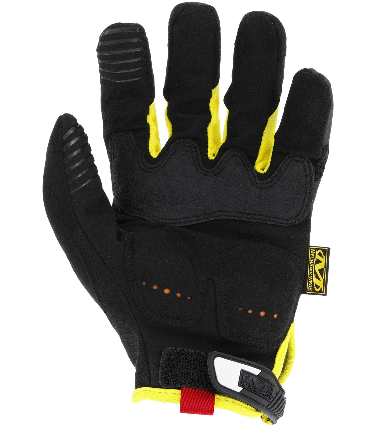 Mechanix Wear M-Pact arbeitshandschuhe schwarz/gelb