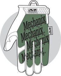 Mechanix Wear Handschuhe Original woodland